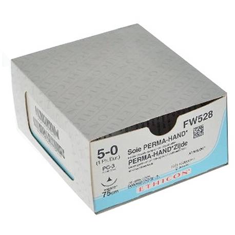 MERSILK 5/0 ( FW 528) 1925G 15 mm 75 cm