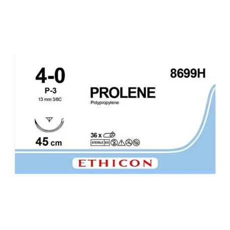 PROLENE 4/0 P-3 8699H 13 mm 45 cm