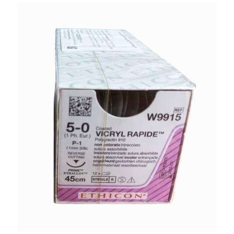VICRYL 5/0 RAPID W 9915 11 mm 45 cm 3/8