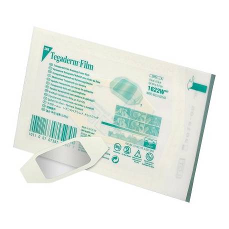 TEGADERM FILM transparante wondfolie 4.4 x 4.4 cm