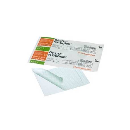 OPSITE FLEXIGRID transparante wondfolie 10 x 12 cm