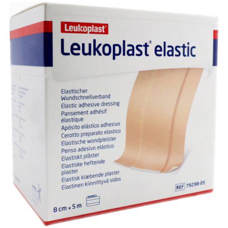 LEUKOPLAST ELASTIC - normal skin 8 cm x 5 m