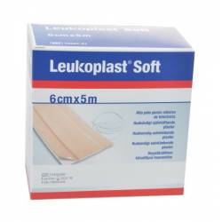 LEUKOPLAST SOFT peau sensible 6 cm x 5 m