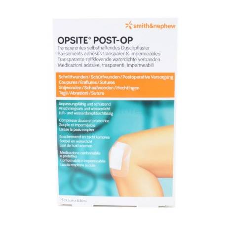 OPSITE POST-OP (5p) 9.5 cm x 8.5 cm
