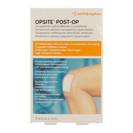 OPSITE POST-OP (5st) 6,5 cm x 5,0 cm