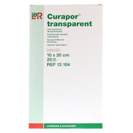 CURAPOR STERIEL transparant 10 x 20 cm