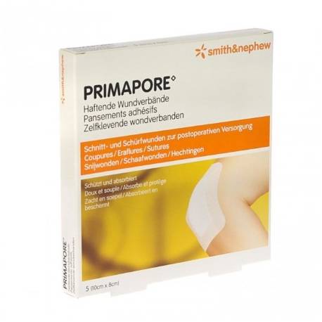 PRIMAPORE - sterile (5p) 10 cm x 8,0 cm