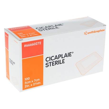CICAPLAIE - steriel wondverband 7 x 5 cm