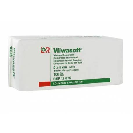VLIWASOFT - stérile (par 2-non woven) 5 x 5 cm
