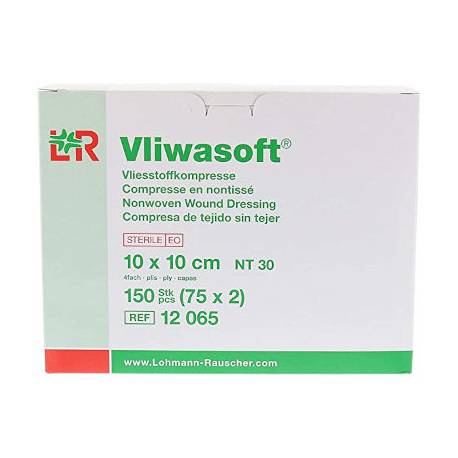 VLIWASOFT - stérile (par 2-non woven) 10,0 x 10,0 cm