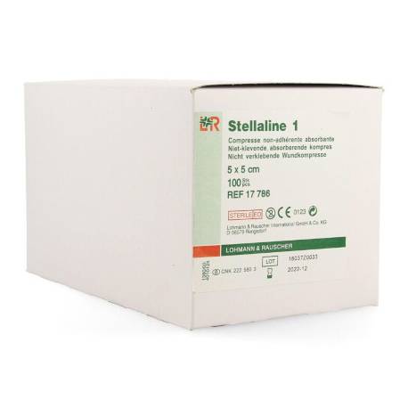 STELLALINE sterile (100 pc) 5,0 x 5,0 cm