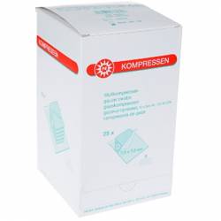 NOBA COMPRESSES - stérile par 5 - 8 pl 7.5 x 7.5 cm