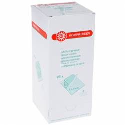 NOBA COMPRESSES - stérile par 5 - 8 pl 5 x 5 cm