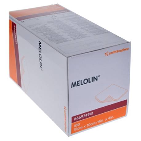 MELOLIN - stérile 10,0 x 10,0 cm (100)