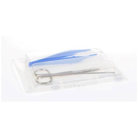 SET A PANSEMENTS HM PINCE+STYLET+CISEAUX