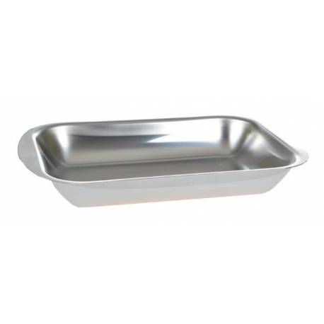 PLATEAU EN INOX 30 X 20 X 1 cm