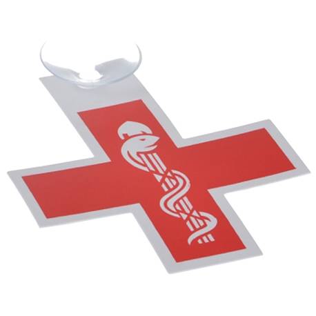 PLEXI PLATE: DOKTOR - with suction cup
