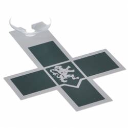 PLEXI PLATE: NURSE - with suction cup