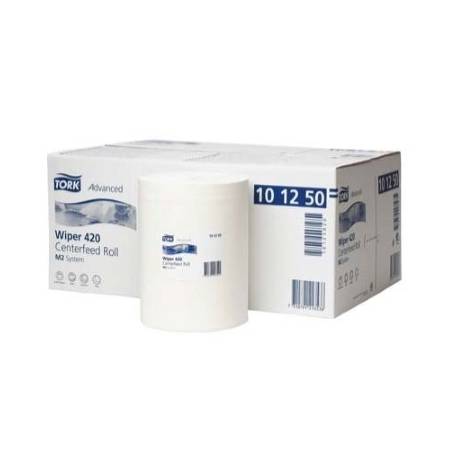 TORK ROLLEN ADVANCED WIPER 420 CENTERFEED ROL 24.2 cm x 160 m