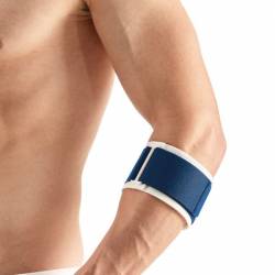 ELBOTA ELBOW BRACE SHORT - SPORT - Wh/Bl 1 - 30 CM