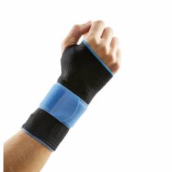 HAND WRIST BRACE 200 BLACK LARGE 17-19 cm