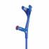 CRUTCHES ALU BLUE/BLUE - ADULTS - 17 mm max 140 kg