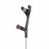 CRUTCHES ALU BLACK/alu - ADULTS - 17 mm max 140 kg