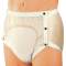 SLIP 1252 036 PVC WIDE/BUTTONS YELLOW XLARGE (48/50/52)
