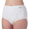 SLIP 1269 CO/PU BUTTONS UNISEX WHITE SMALL (36/38)