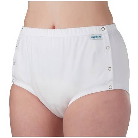SLIP 1269 CO/PU PRESSIONS UNISEX BLANC SMALL (36/38)