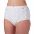 SLIP 1269 CO/PU BUTTONS UNISEX WHITE XLARGE (48/50)