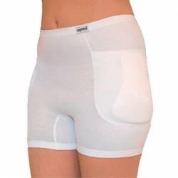 HIP PROTECTOR SLIP 1409 000 UNISEX - WHITE SMALL