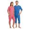 CARE OVERALL 4080 033 - 1/2 SLEEVE/KNEE LENGTH, HELLBLUE XLARGE
