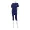 CARE OVERALL 4702 - ZIPPER IN BACK+LEGS, BLUE XLARGE 