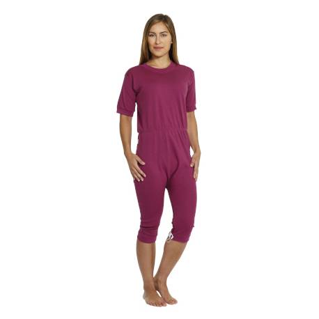 CARE OVERALL 4702 - ZIPPER IN BACK+LEGS, PINK XLARGE 