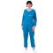 SALOPETTE 4706 - FERMETURE DOS, BRAS LONG, BLEU XLARGE
