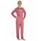CARE OVERALL 4717 - ZIPPER IN BACK+LEGS, PURPLE LARGE