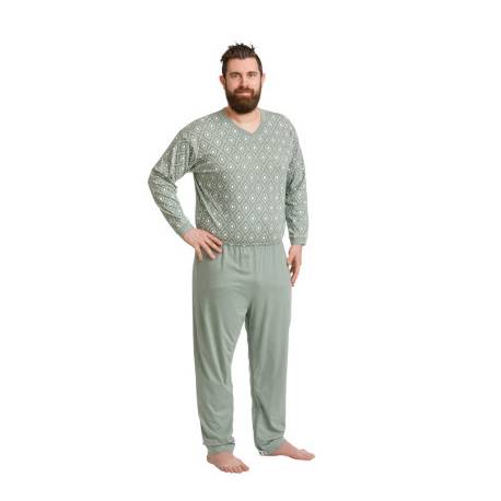 CARE OVERALL 4719 - ZIPPER IN BACK+LEGS, OLIVE MEDIUM