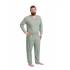 CARE OVERALL 4719 - ZIPPER IN BACK+LEGS, OLIVE MEDIUM