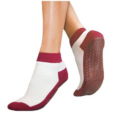SOCKS ANTI SLIP 4820 UNISEX - BURGUNDY 39/42