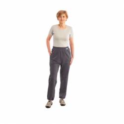 CARE OVERALL 4520 013 ZIPPER BACK UNISEX GREY LARGE
