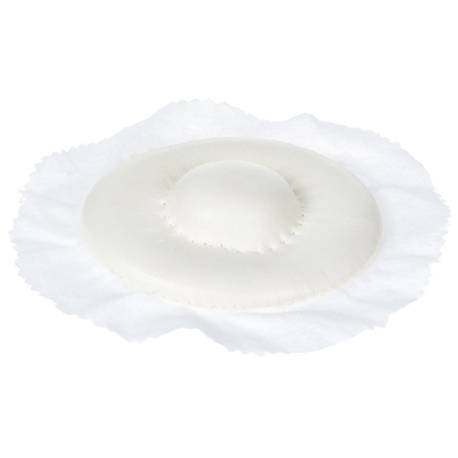 PELOTE OMBILICALE RONDE + BOUTON GM 10 cm
