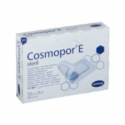COSMOPOR E STERIEL latexfree ( 10 st ) 7.2 cm x 5 cm