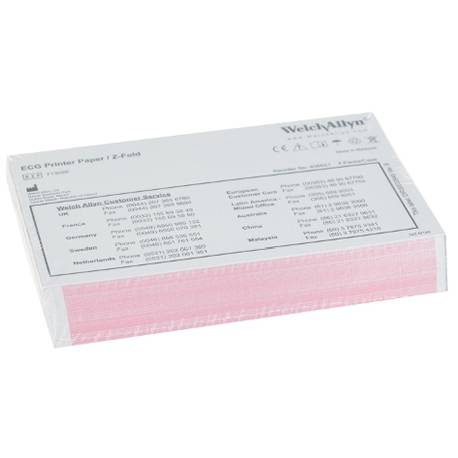 PAPER ECG ZIG-ZAG WELCH ALLYN CP 50 (4 pcs) 70 x 112 mm