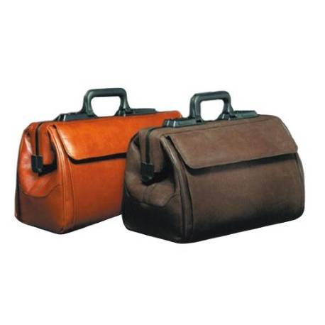 RUSTICANA cuir noir (8011) + 2 pochettes 38 x 21 x 27 H cm
