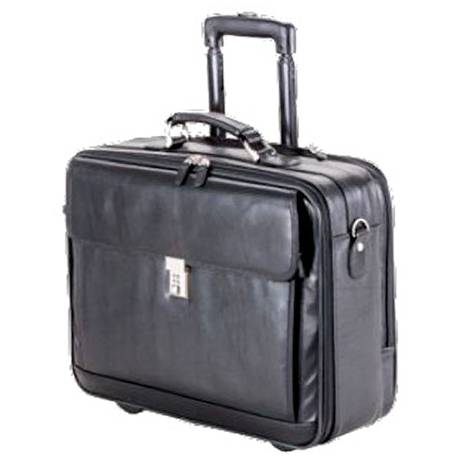 MOBILO leder zwart (9350) 47 x 16 x 38 H cm