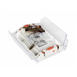 AMPOULES (ETUI à) ABS beige/transperant
