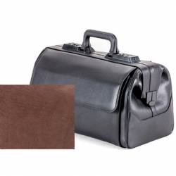 RUSTICANA cuir brun 2 pochettes (8151) 43 x 21 x 27 Hcm