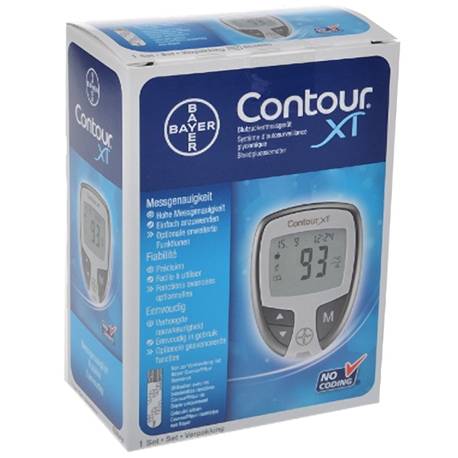 GLUCOMETER STARTKIT CONTOUR XT KIT