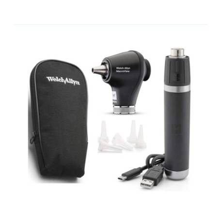 OTOSCOOP WELCH ALLYN MACRO VIEW BASIC SET/SOFT CASE 